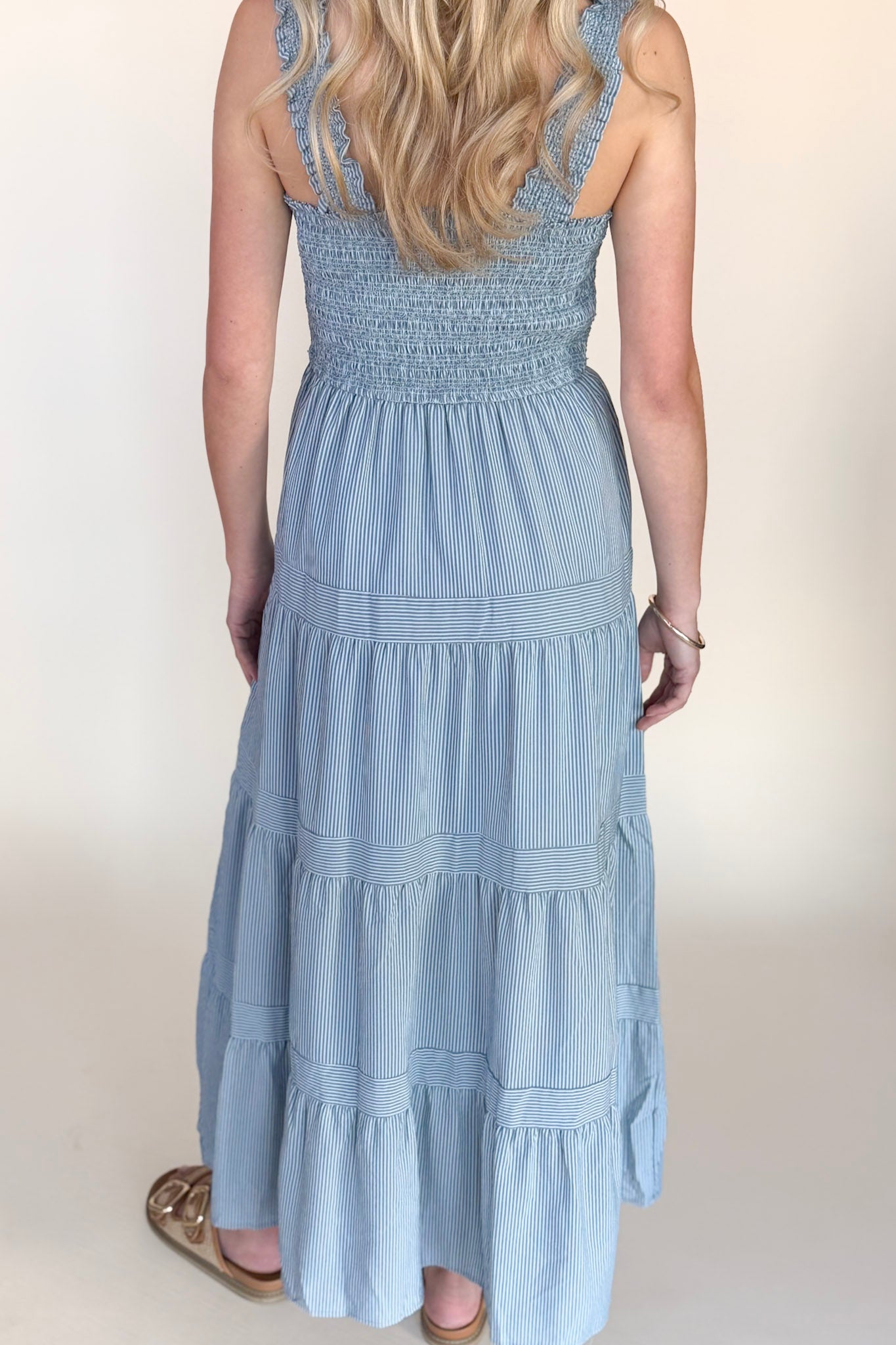 Kaia Striped Dress