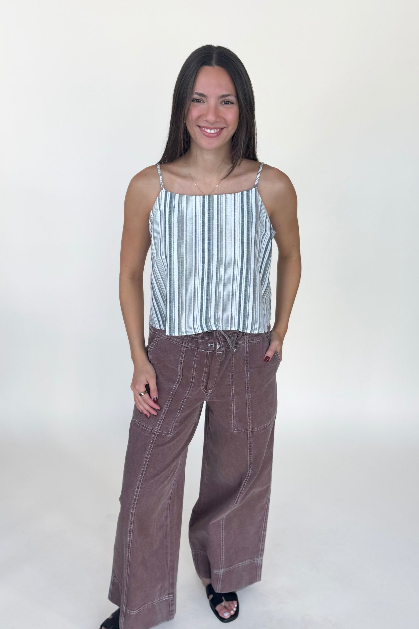 Penny Button Down Top