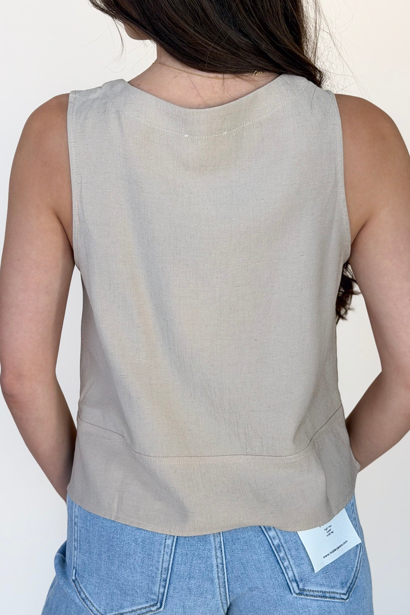 Wrenley Textured Woven Top