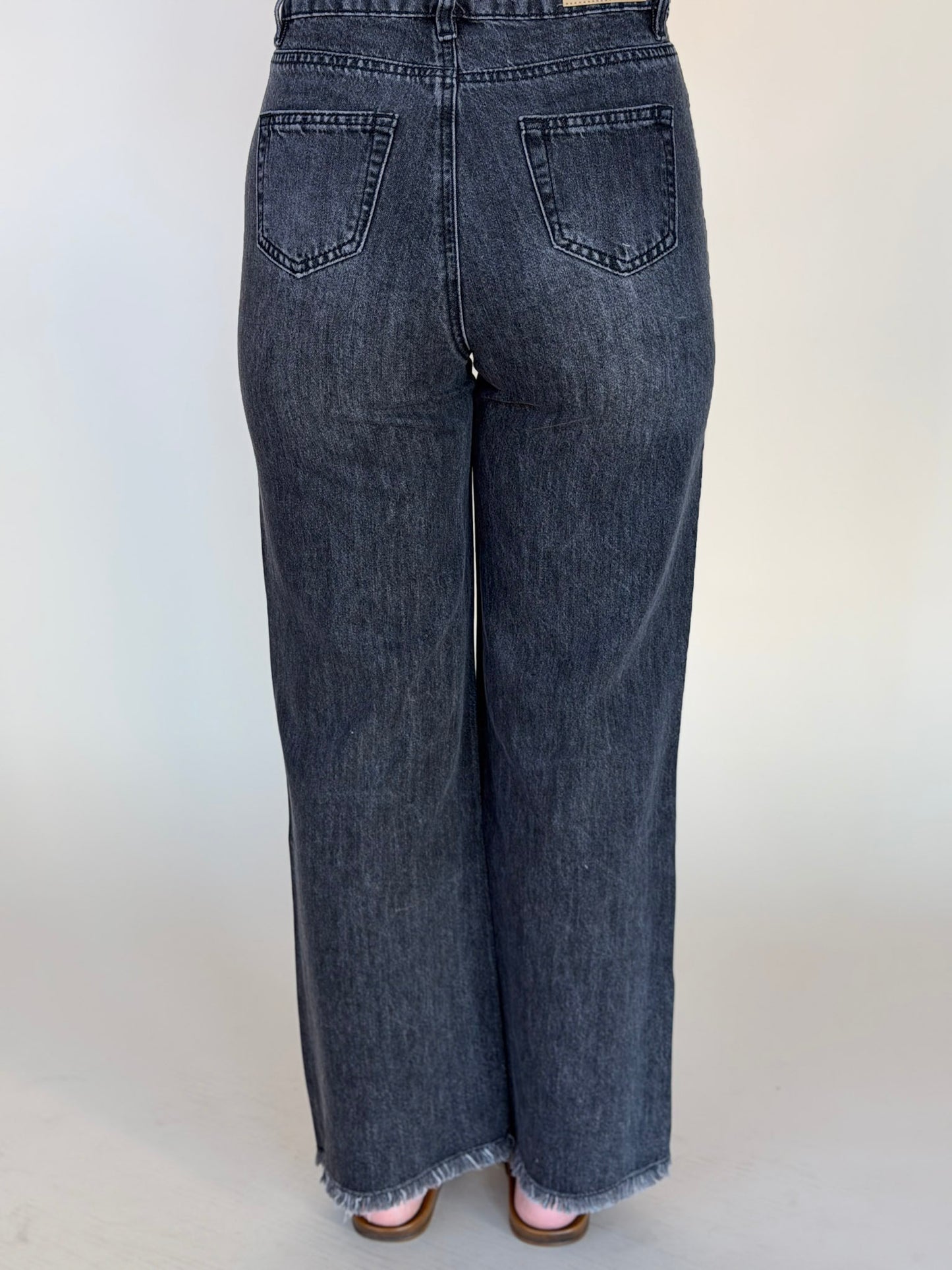 Molly Black Denim Pant