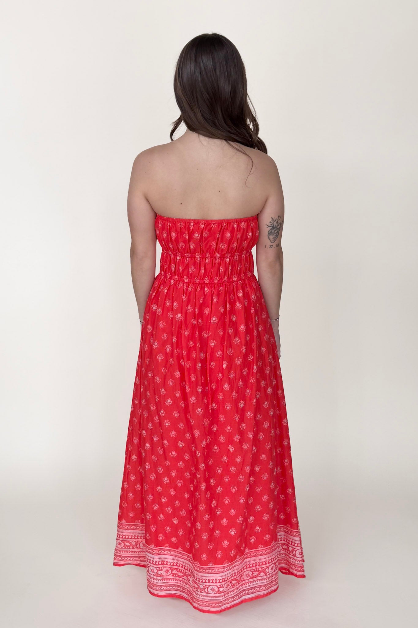 Charlotte Strapless Dress