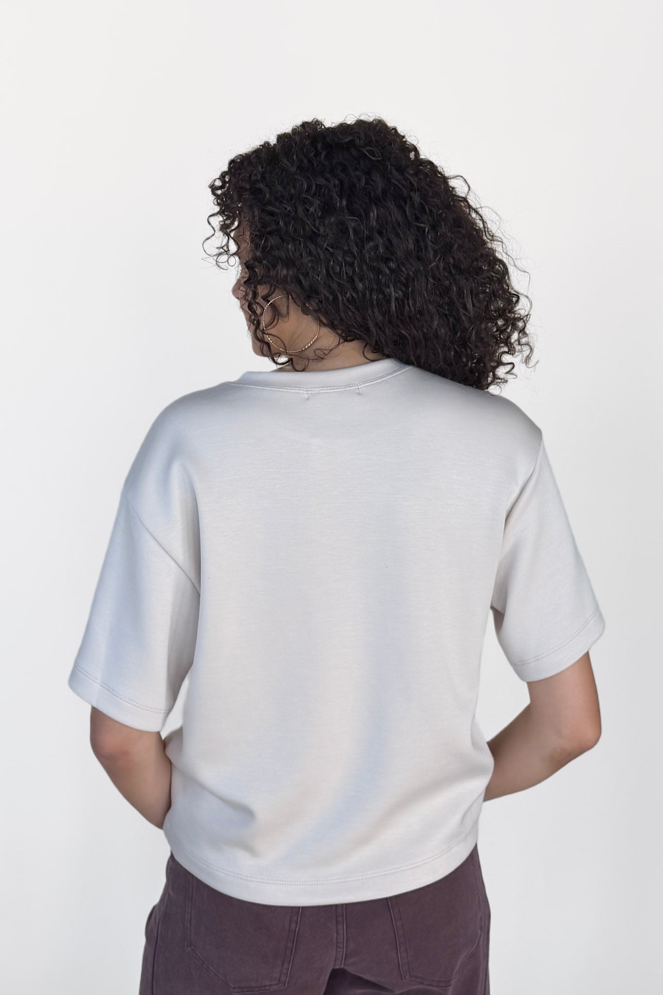 Oversized Scuba Top