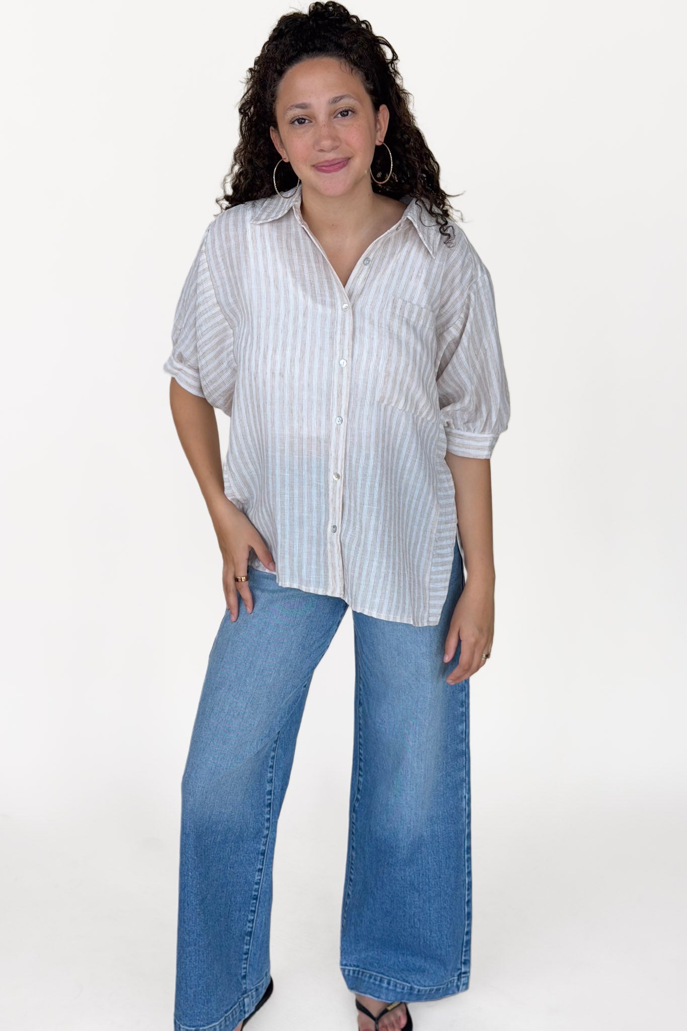 Becca Stripe Top