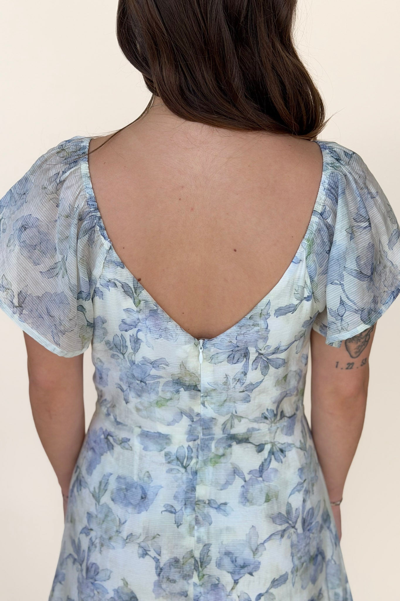 Rowan Floral Midi Dress