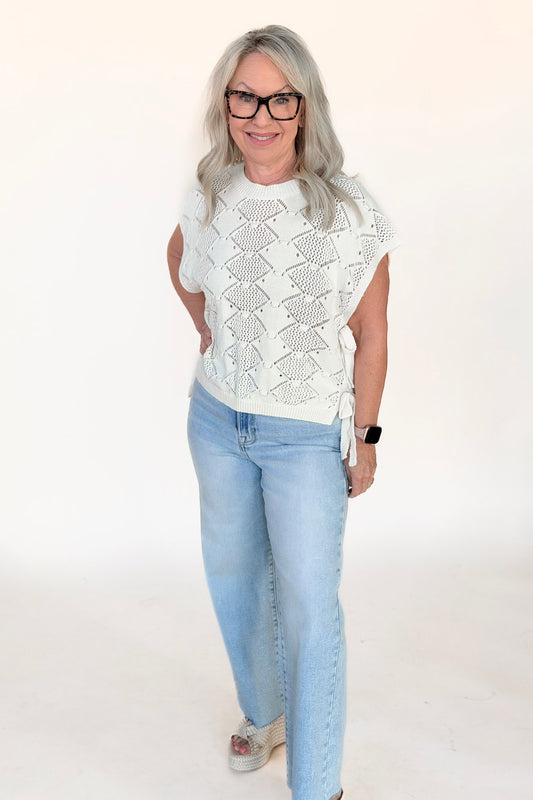 Mel Side Tie Sweater