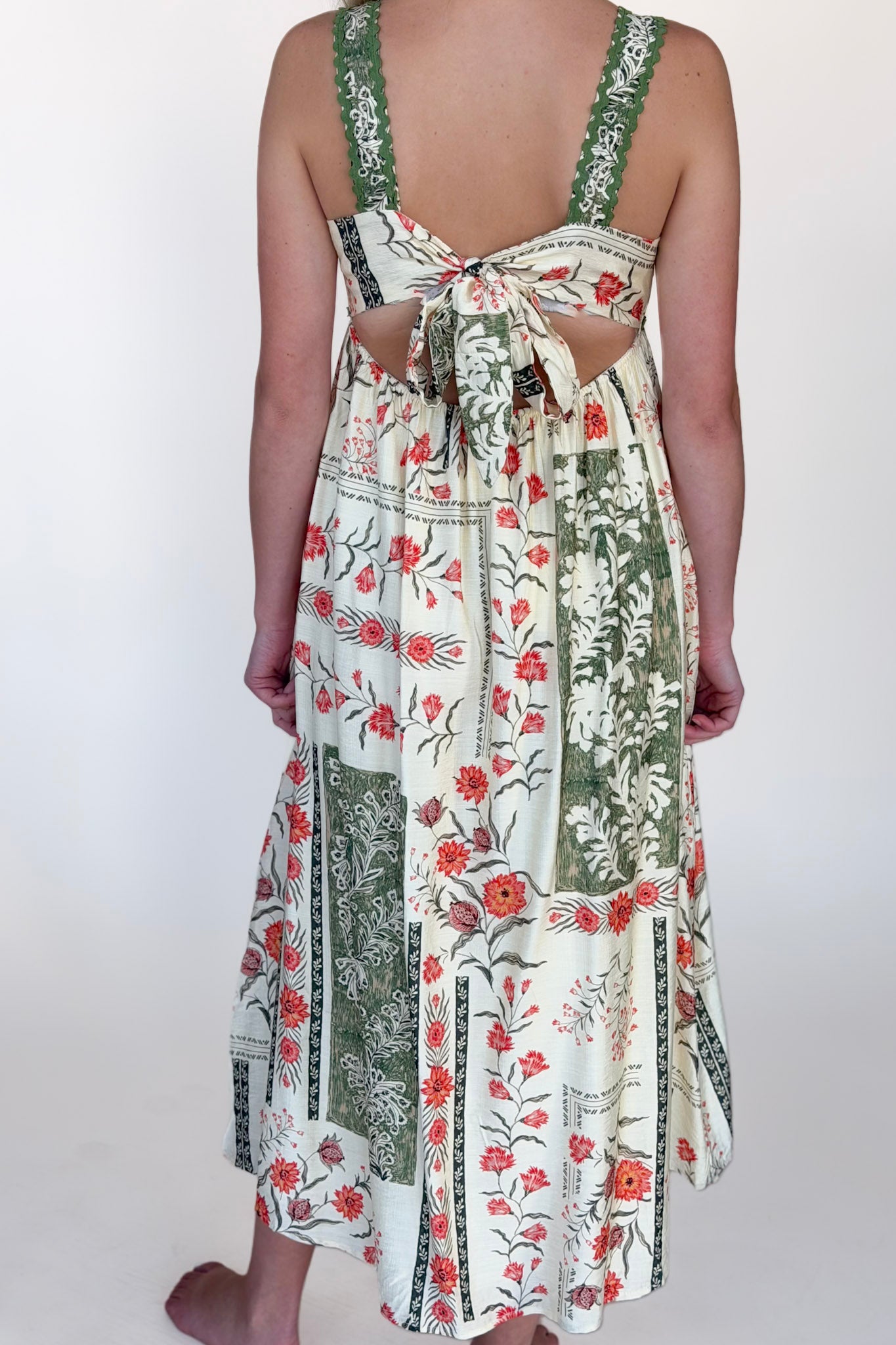 Alana Maxi Tie Dress