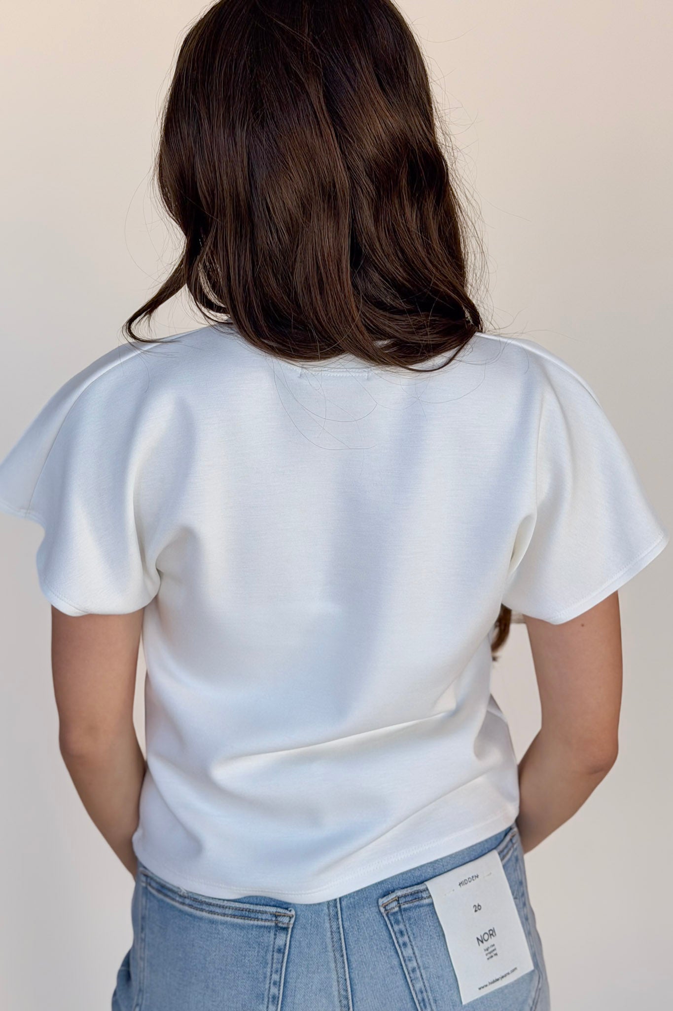 Sammy Flared Scuba Top