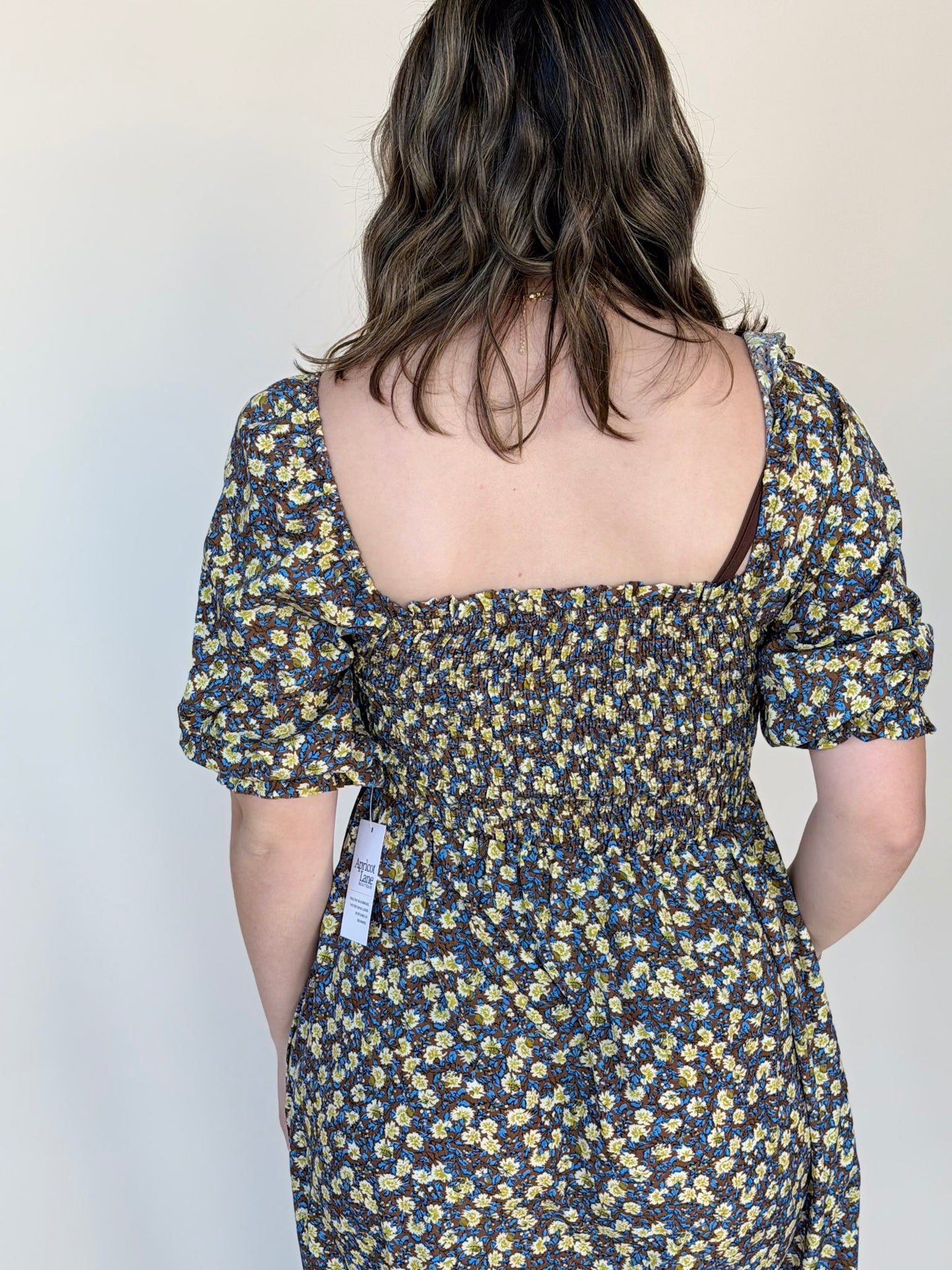 Jonnie Ruffle Maxi Dress
