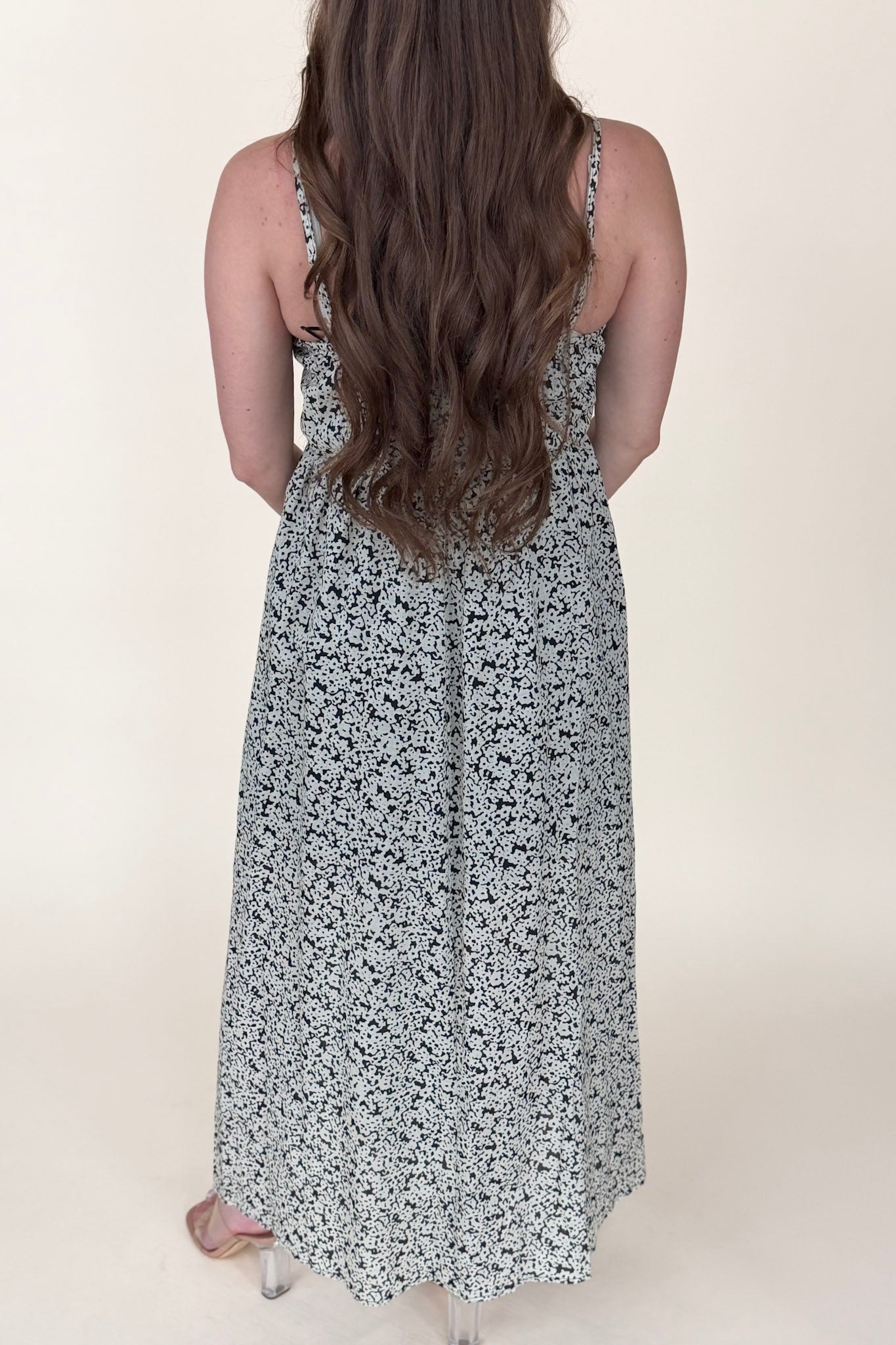 Jessie Floral Print Maxi Dress