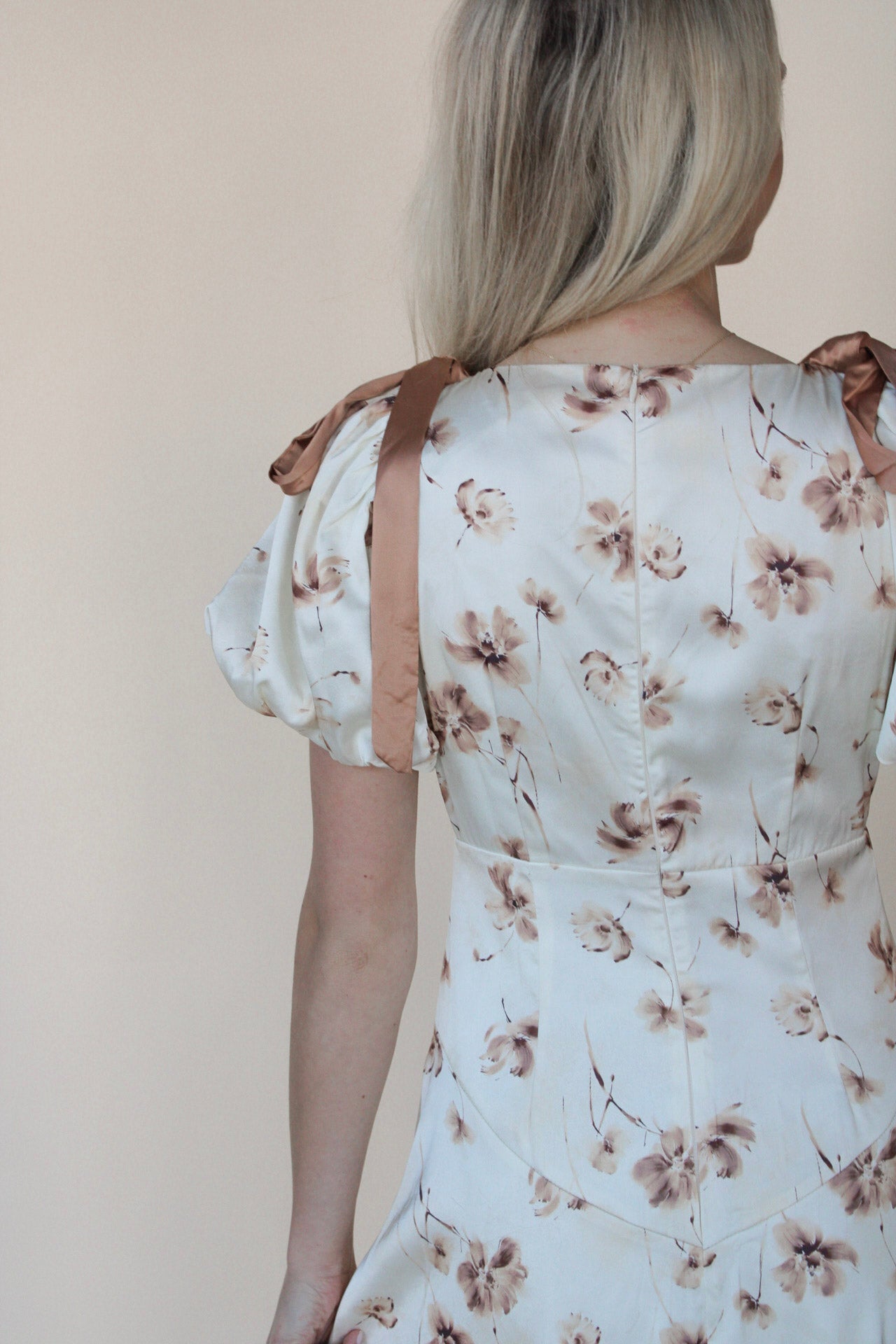 June Floral Midi dress