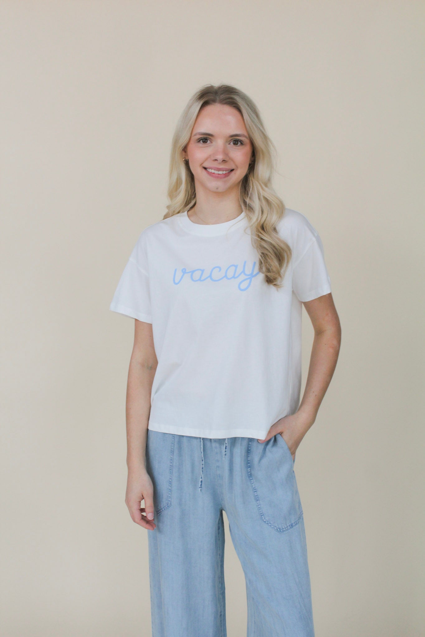 Vacay Knit Tee