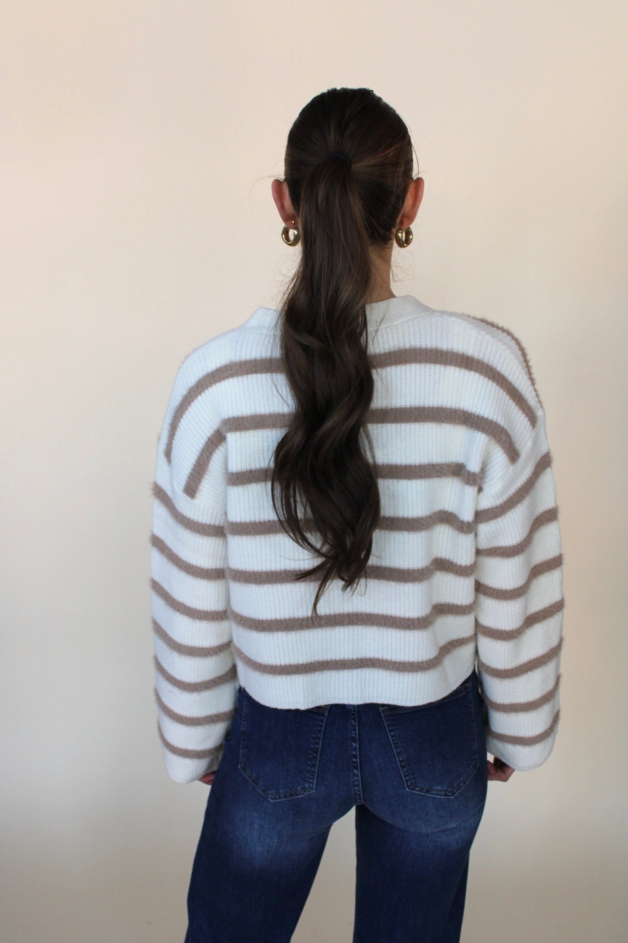 Adrian Striped Cardigan