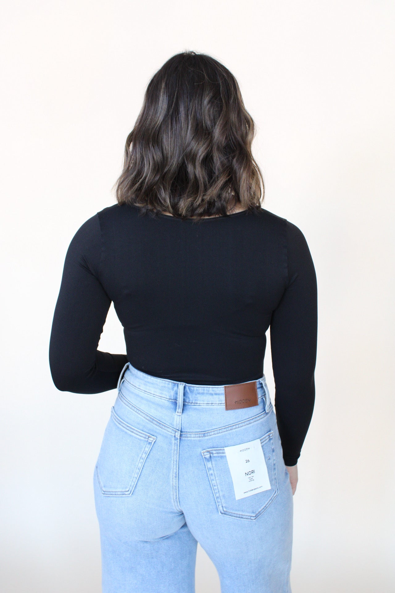 Jersey V-Neck Bodysuit