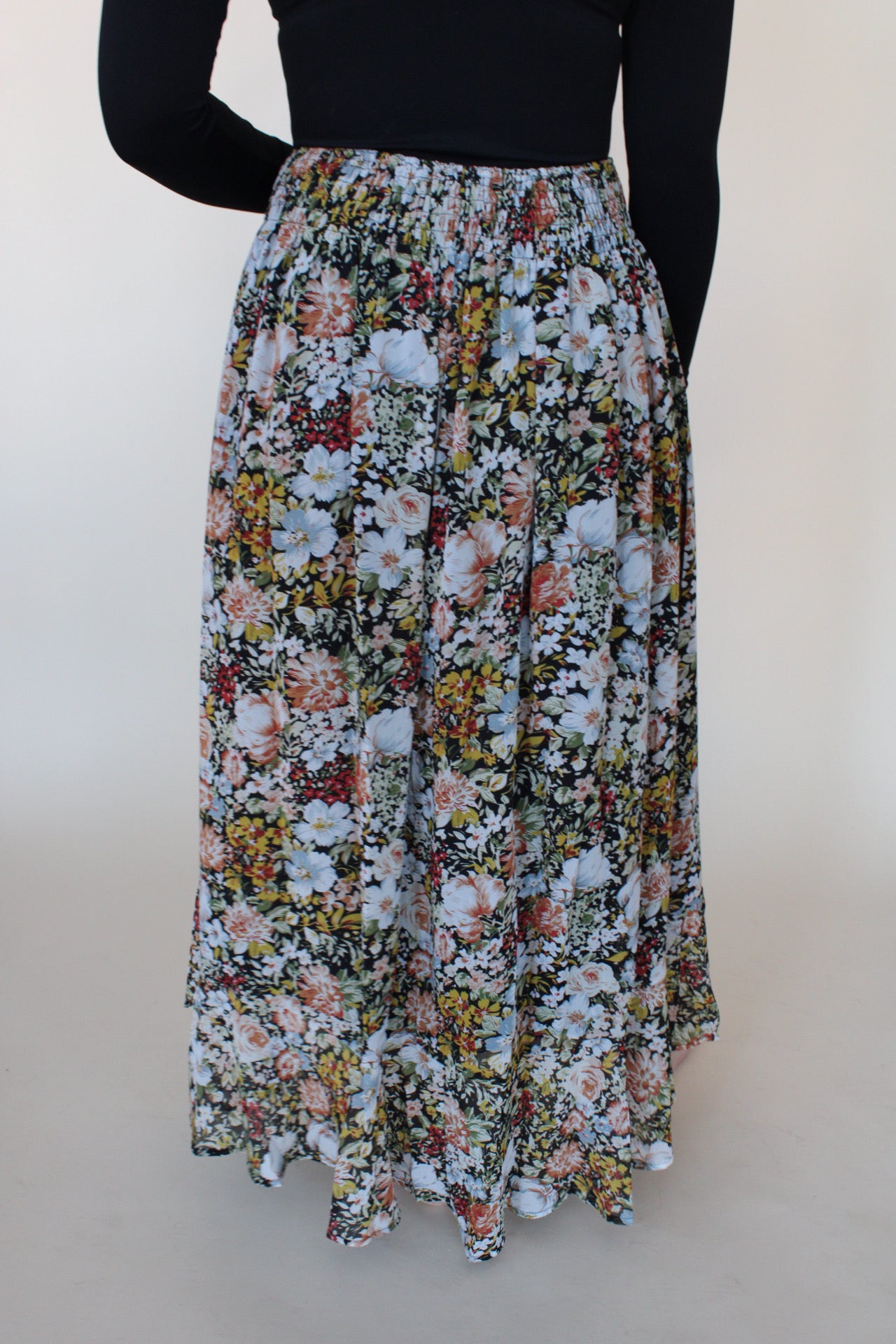 Dawn Floral Maxi Skirt