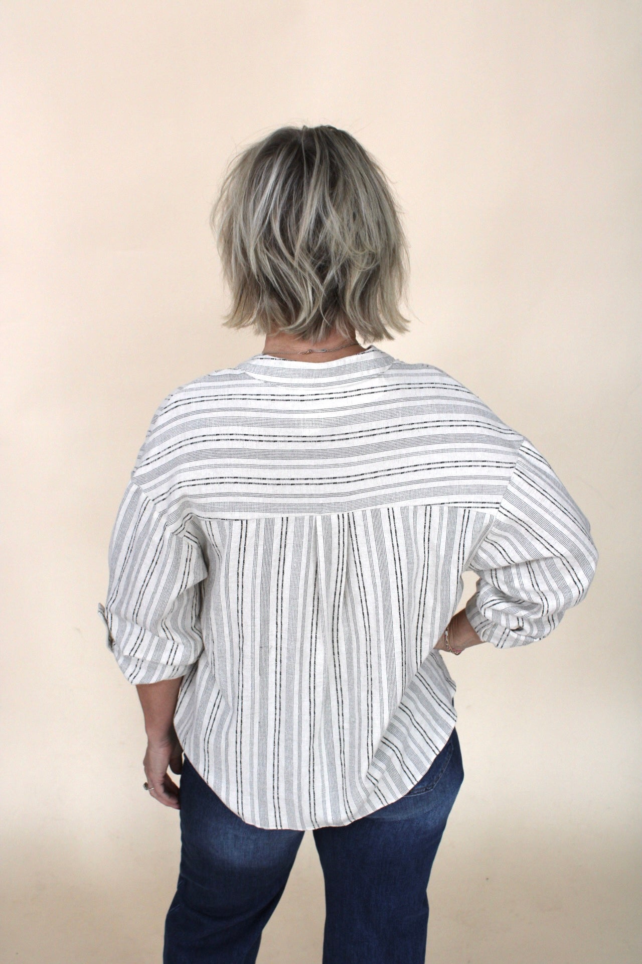 Marina High Low Blouse