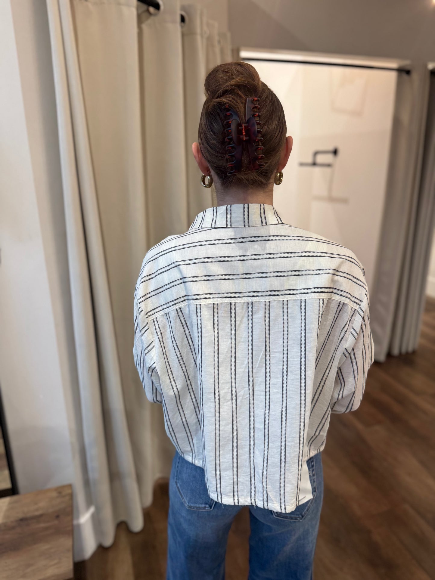 Jenni Stripe Top