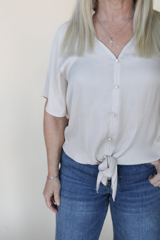 Andrea Smocked Blouse