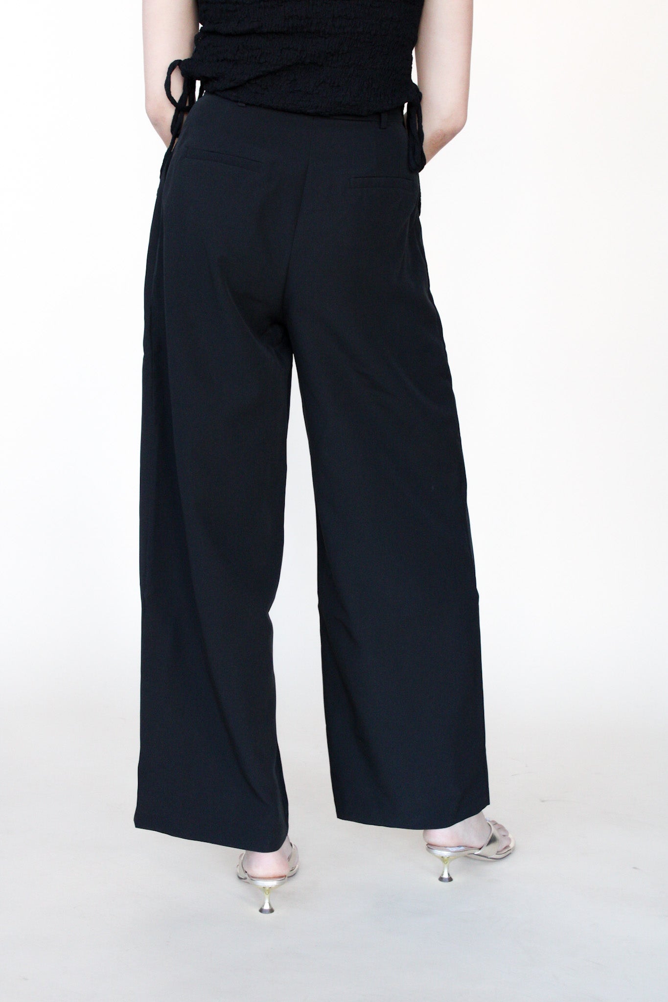 Mae Solid Pleated Slacks