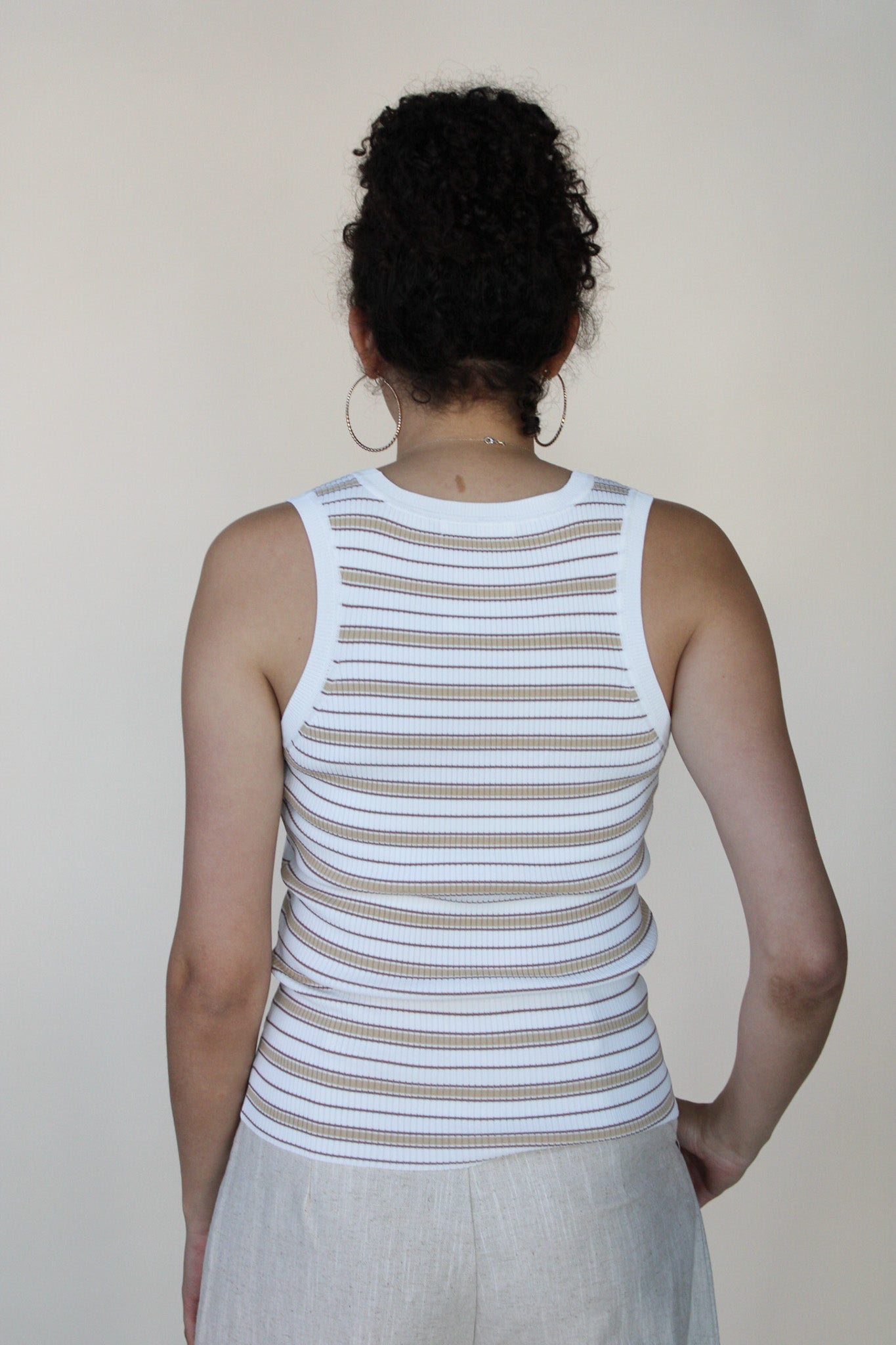 Anna Ribbed Tank - more colors available