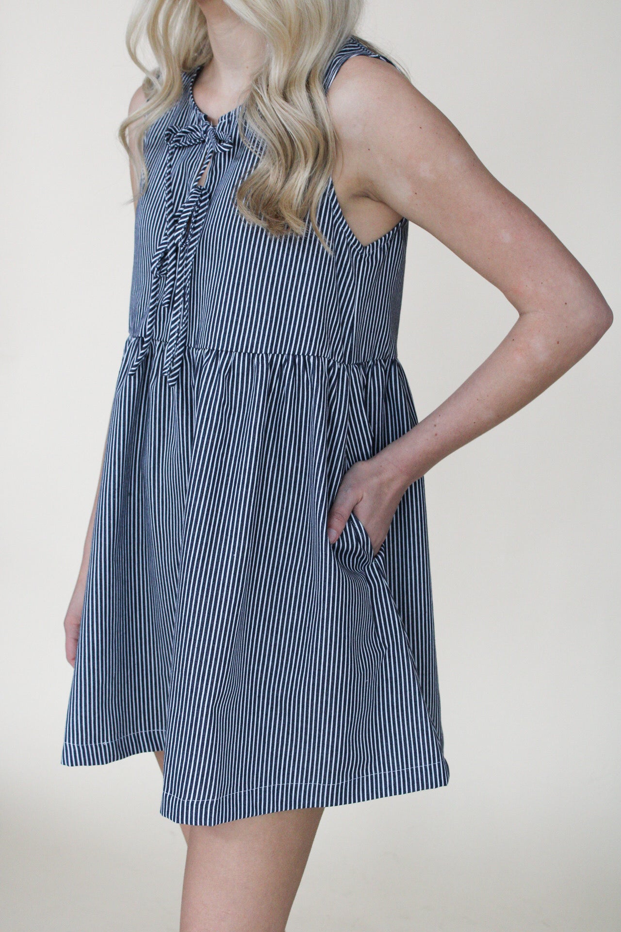 Jennifer Mini Stripe Dress