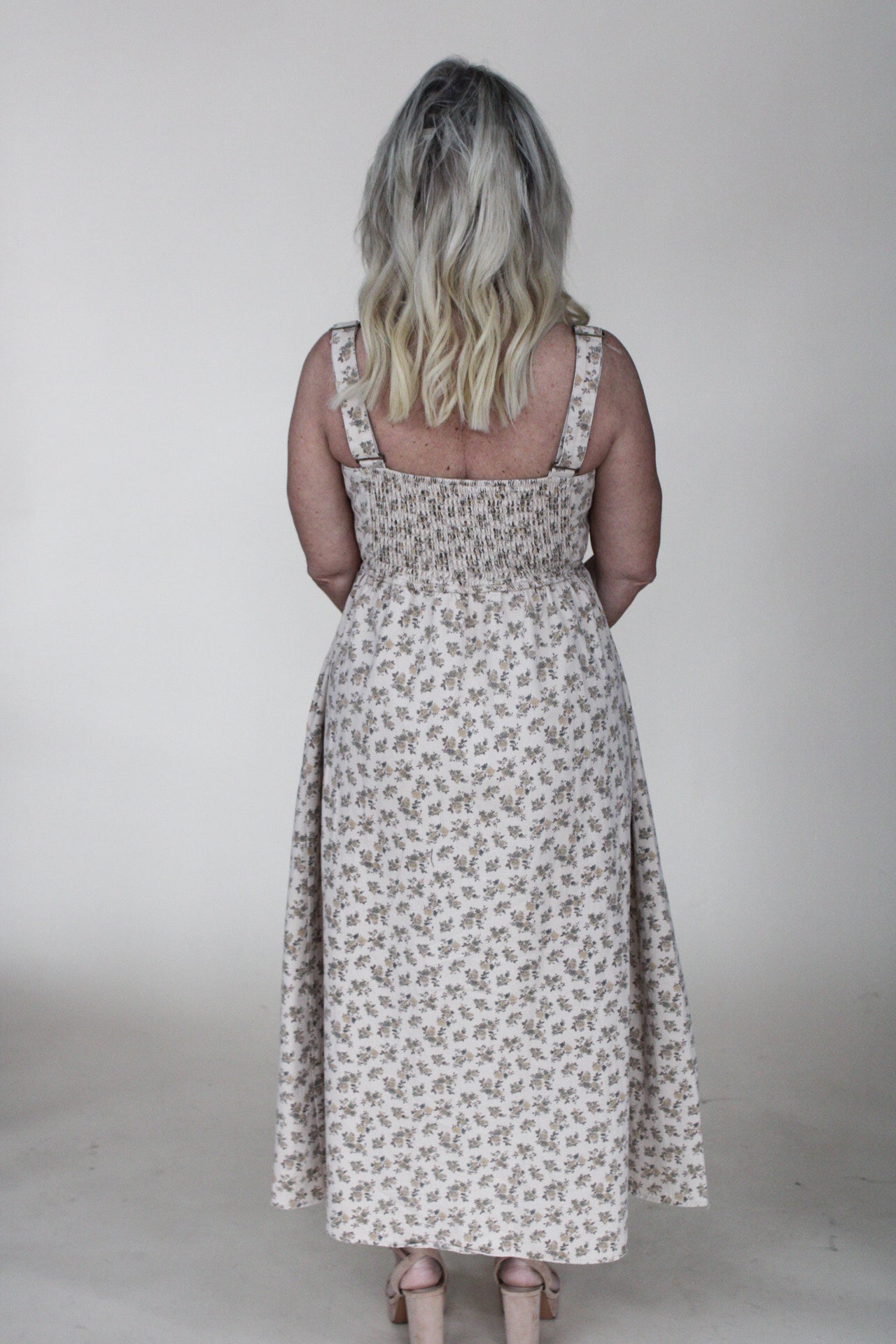 Della Floral Midi Dress