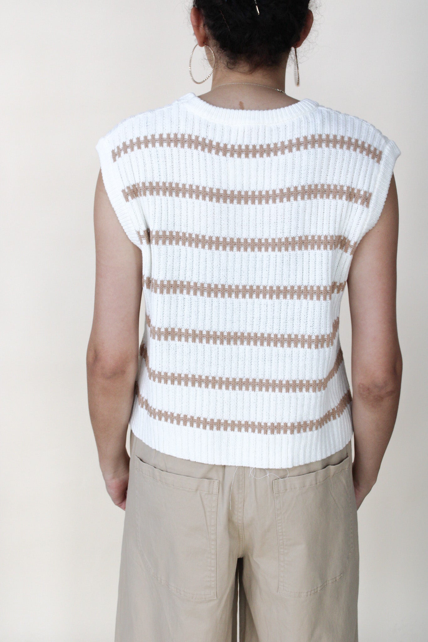 Clayton Striped Knit Tank