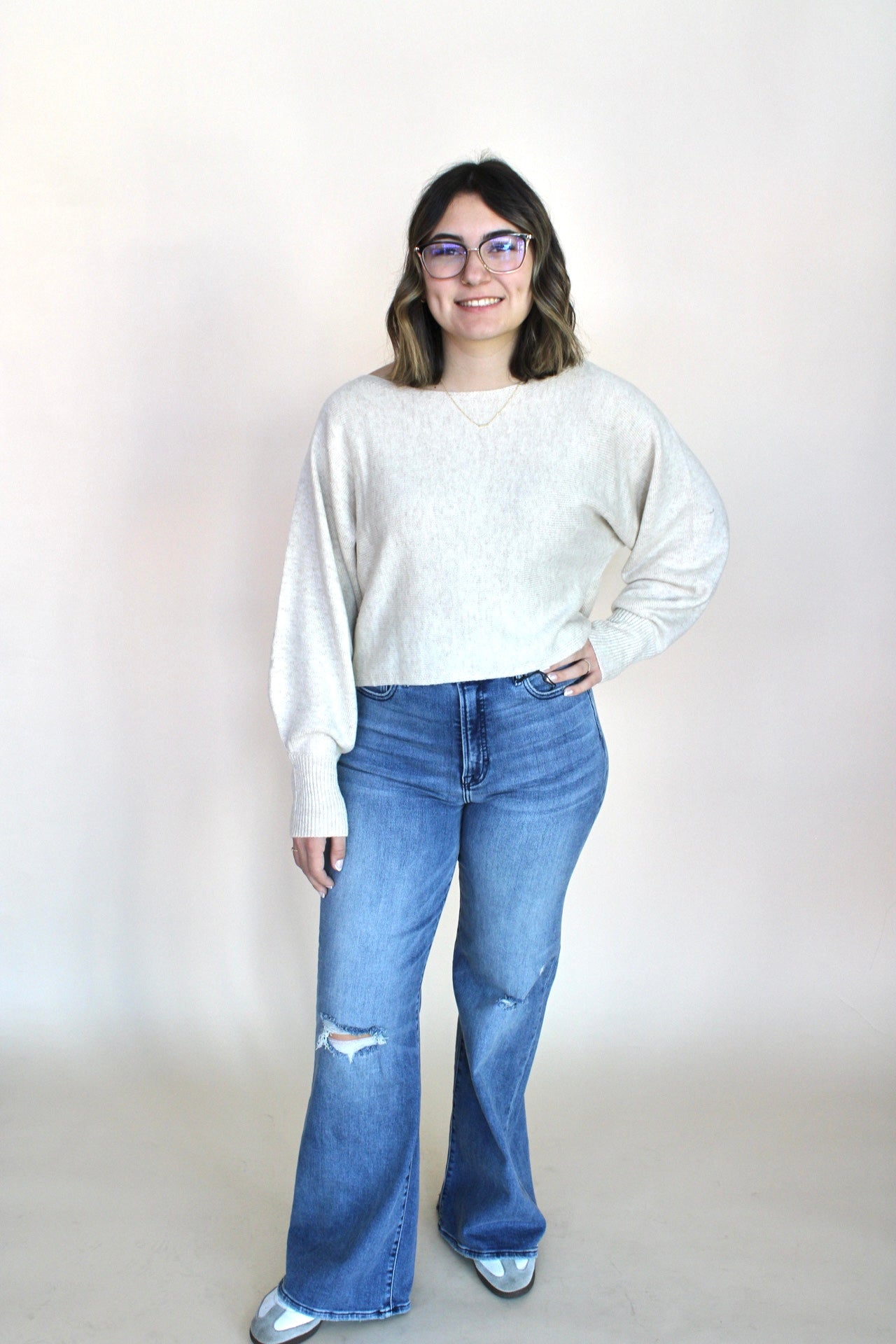 Alex Boat Neck Sweater