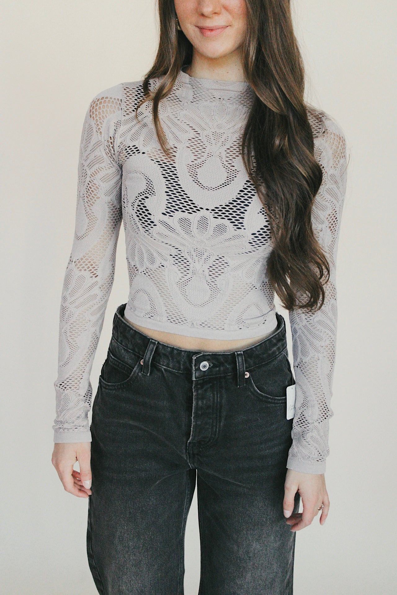Seamless Jacquard Long Sleeve