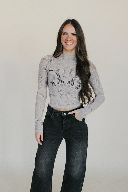 Seamless Jacquard Long Sleeve