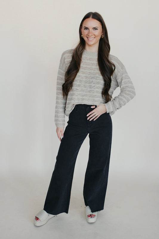 Beachy Long Sleeve Sweater