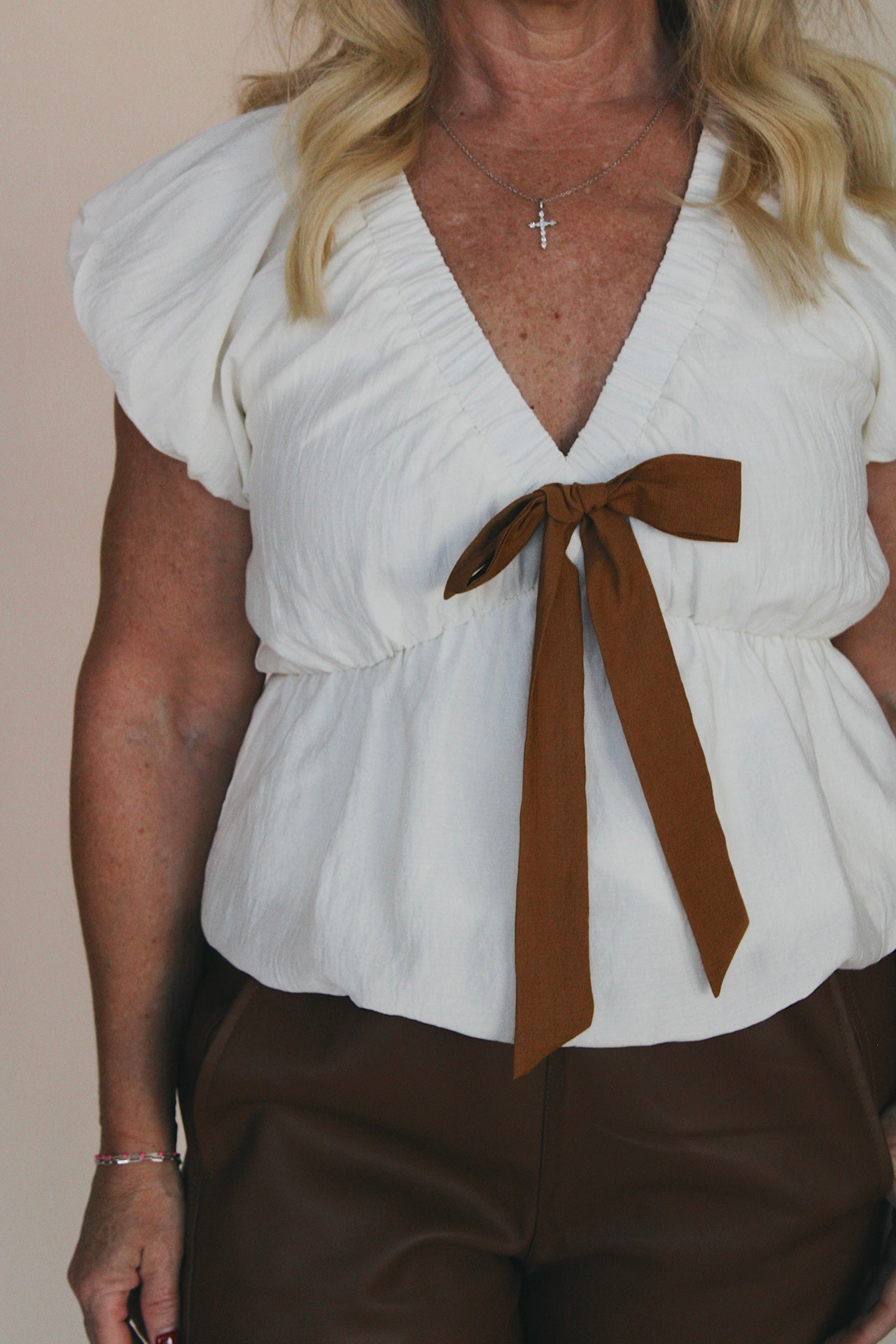 Charli Blouse with Bow