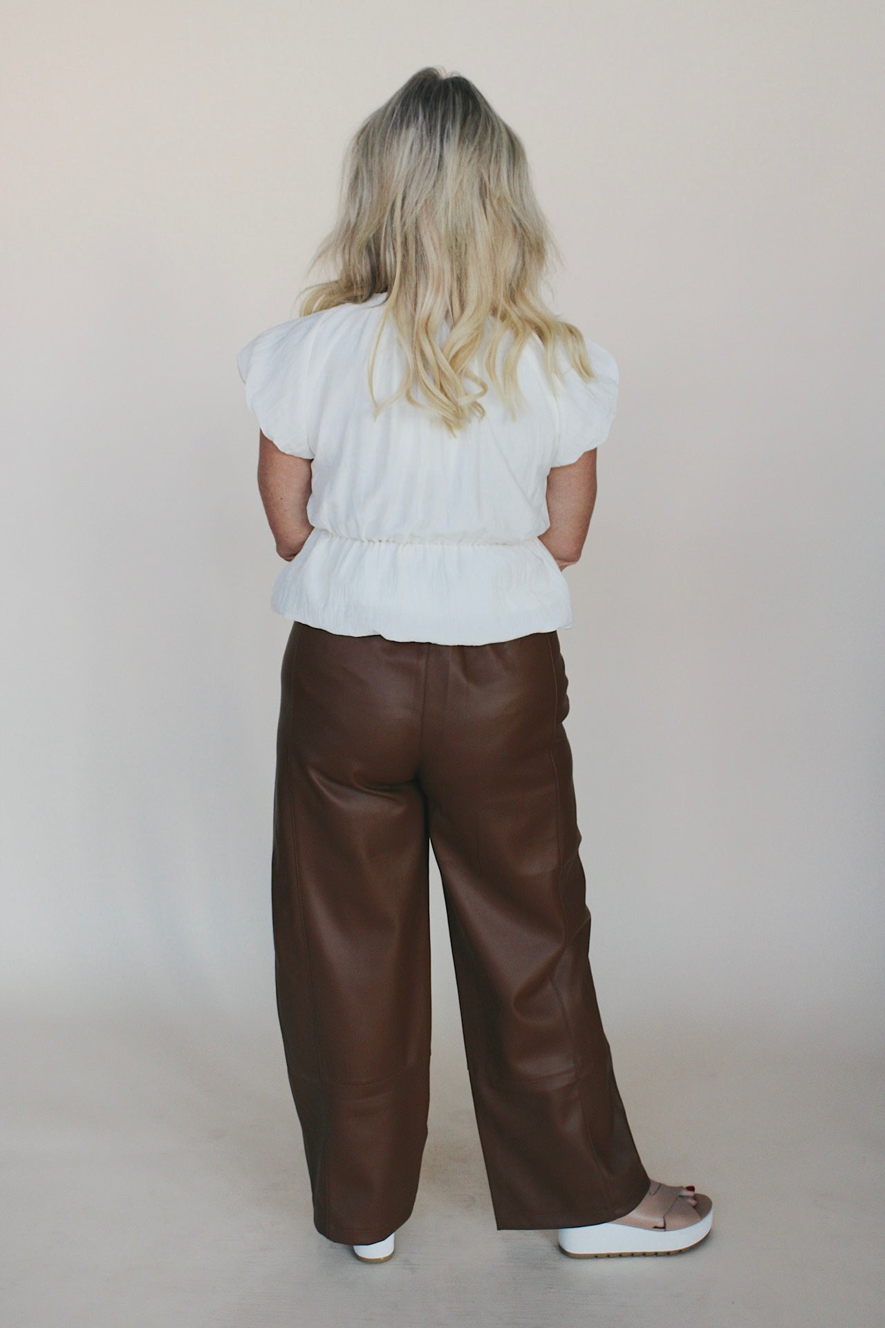 Tatum Vegan Leather Pant