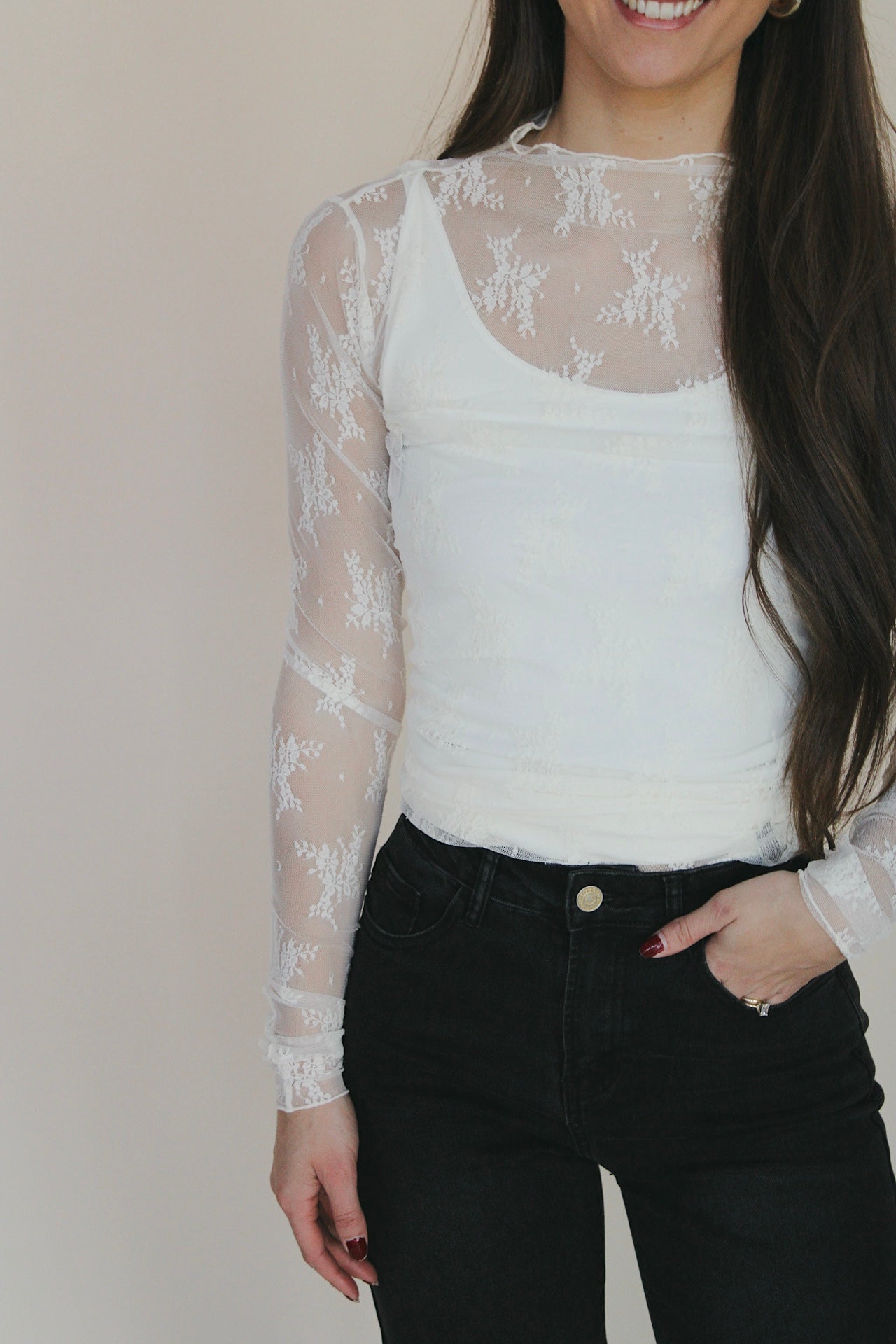 Free People Lady Lux Layering Top
