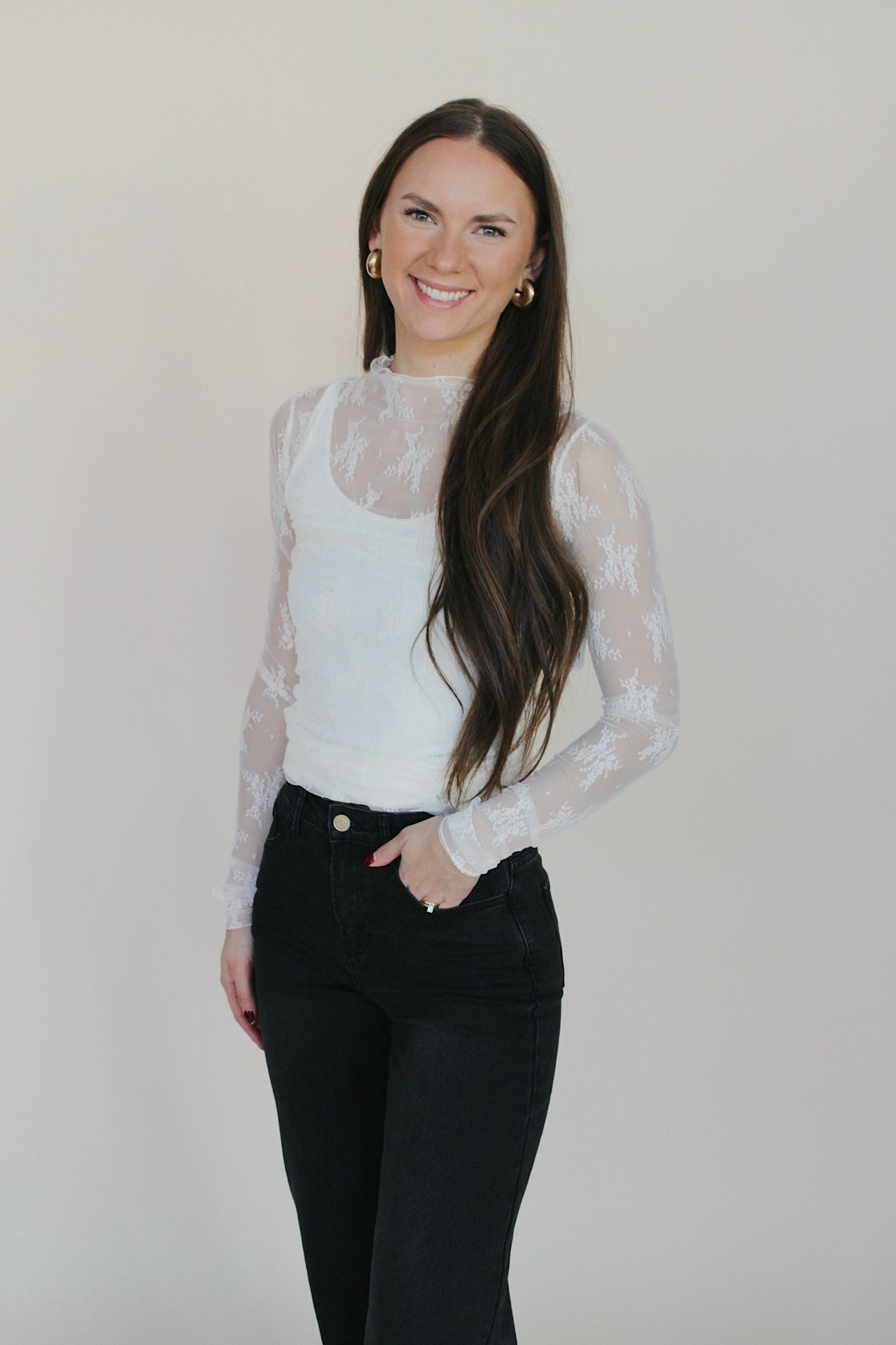 Free People Lady Lux Layering Top