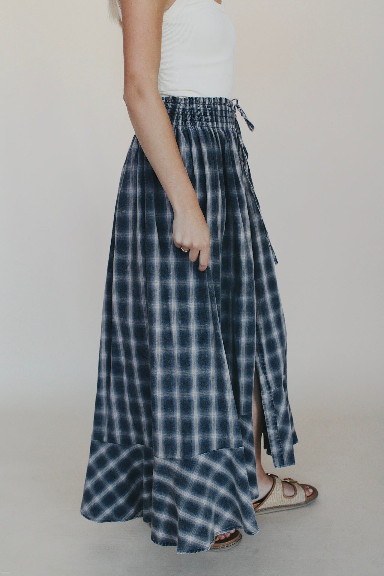 Promesa Plaid Skirt