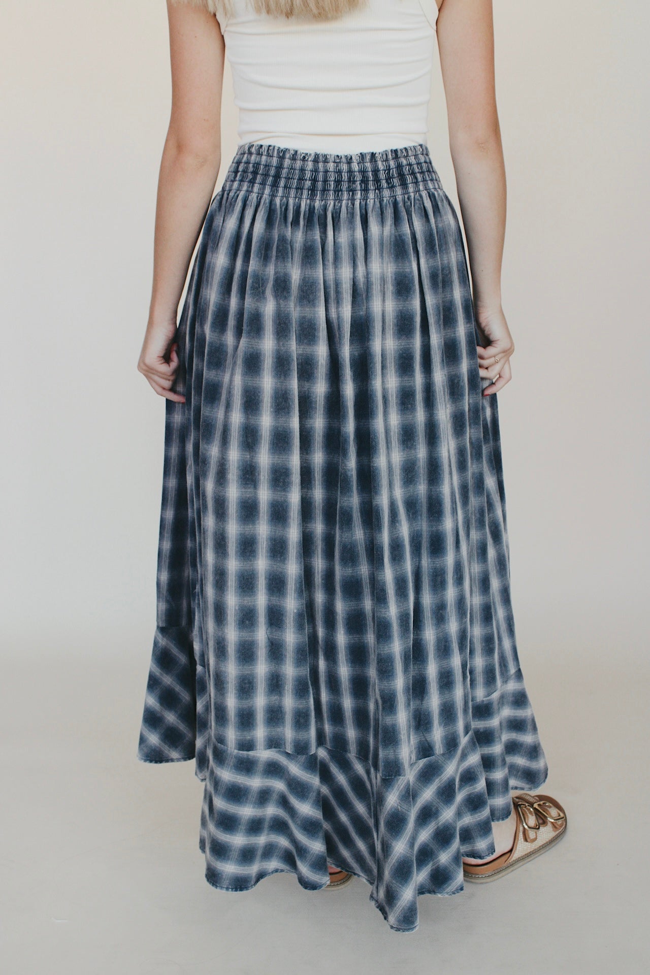 Promesa Plaid Skirt