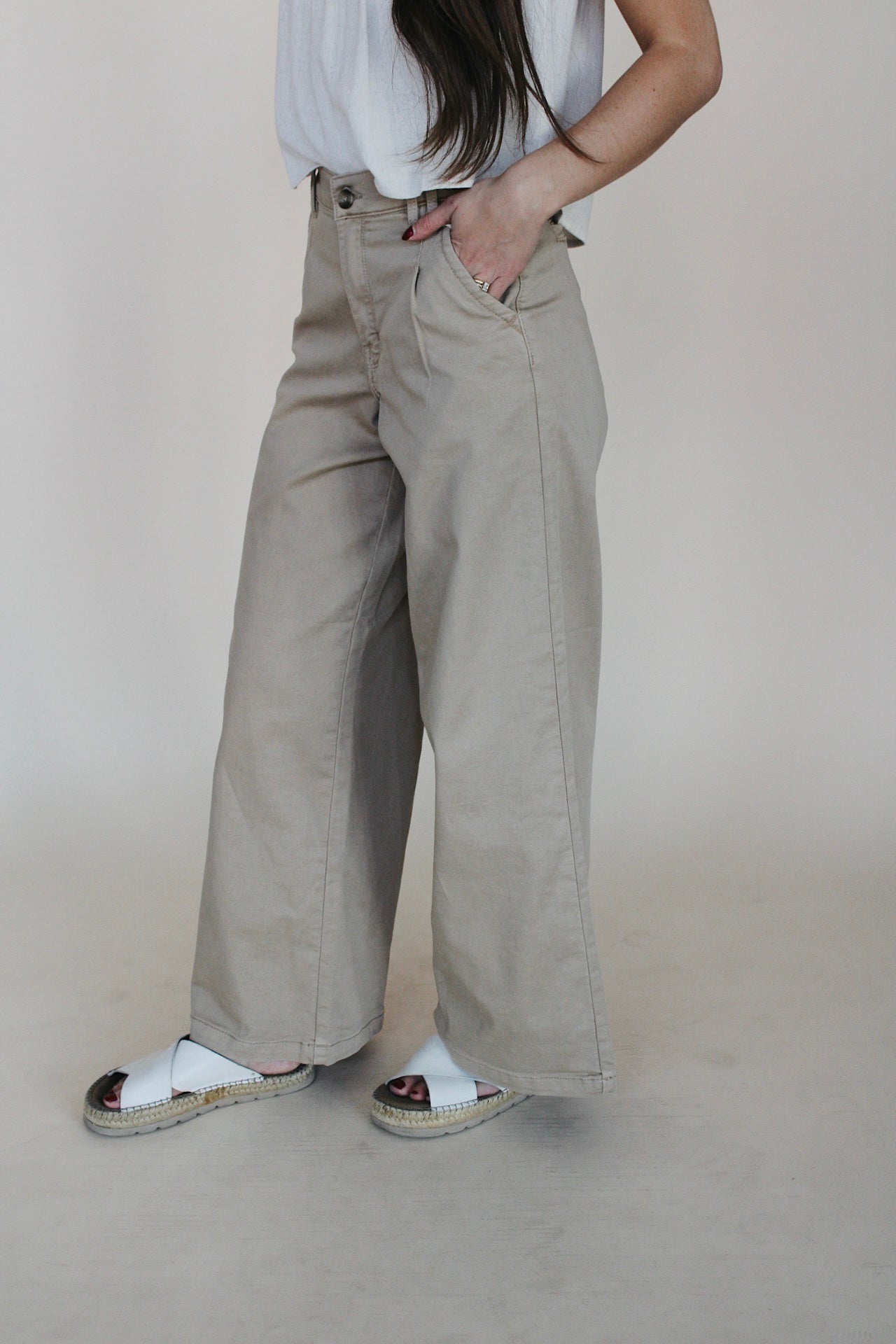 Flowy Twill Trouser
