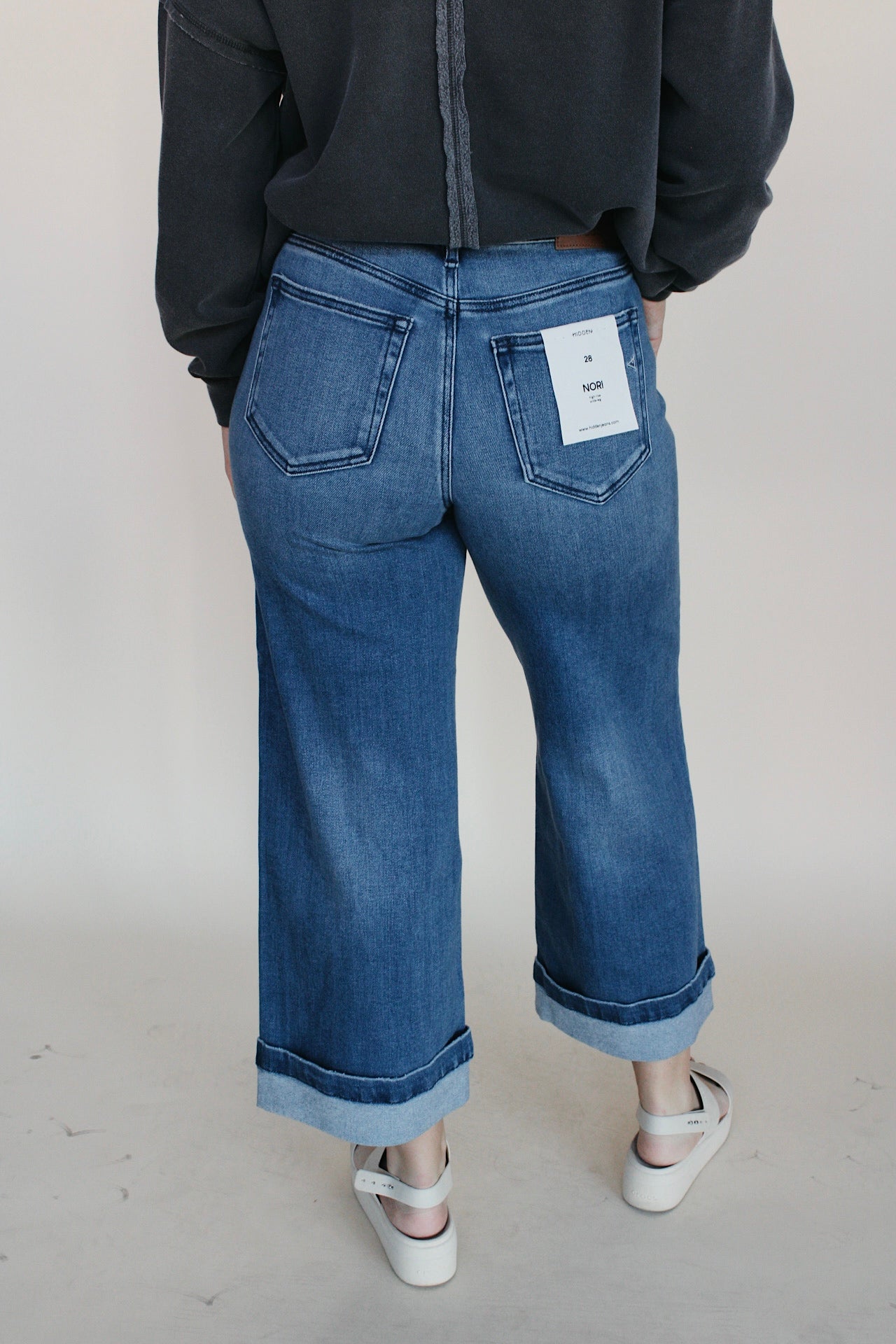 Hidden High Rise Wide Leg