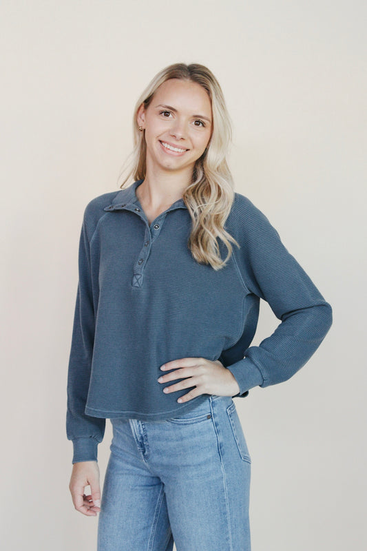 Maple Mock Neck Top