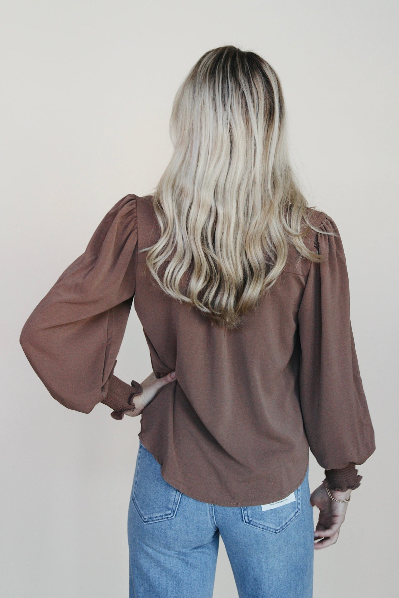 Selah Neck Tie Blouse