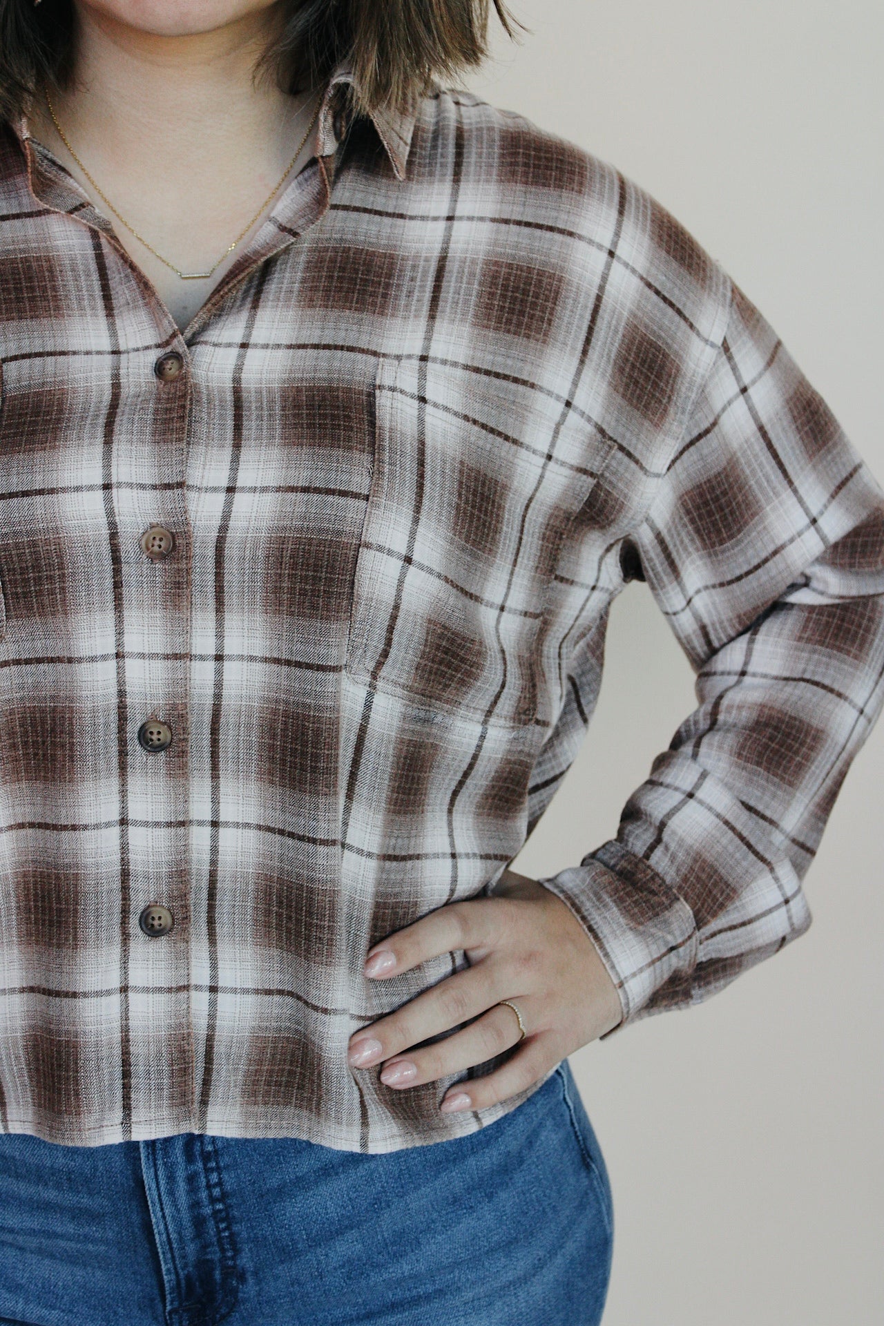 Nola Plaid Button Down