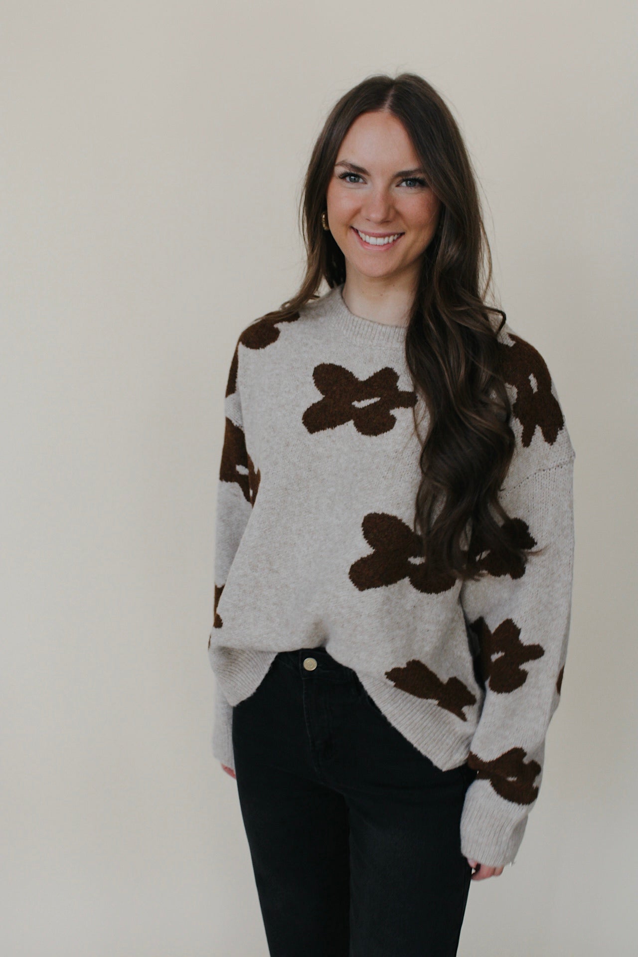 Dani Floral Sweater
