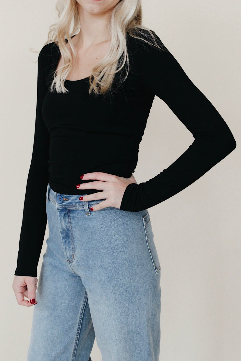 Core Basic Long Sleeve - Black
