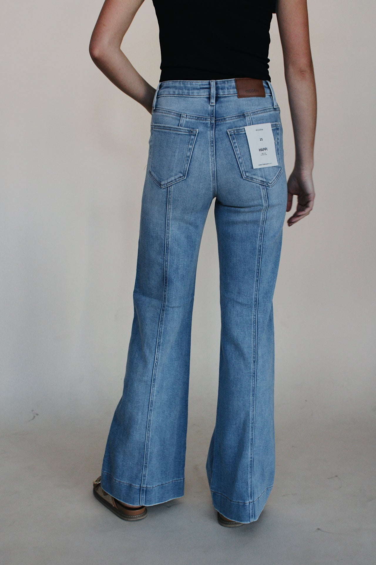 Hidden Seam Comfort Flare Jean