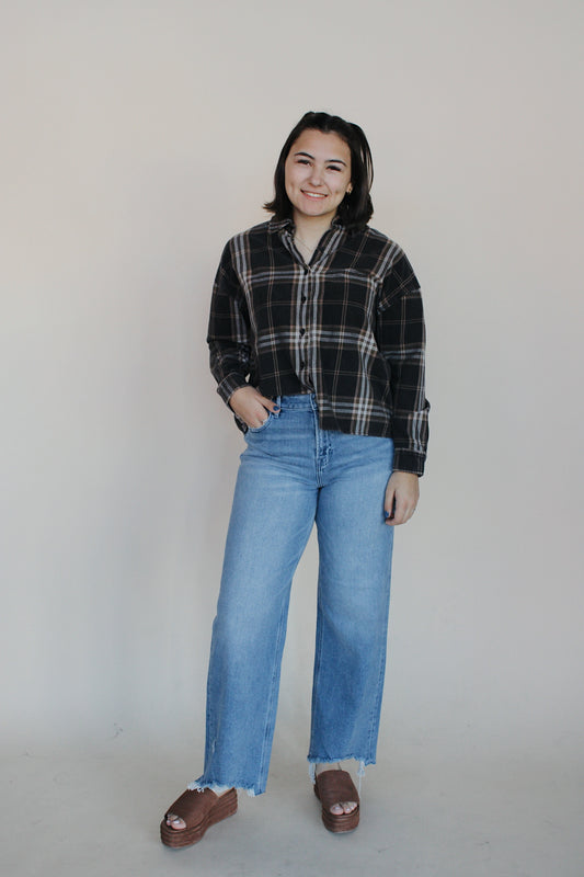 Plaid Button Down