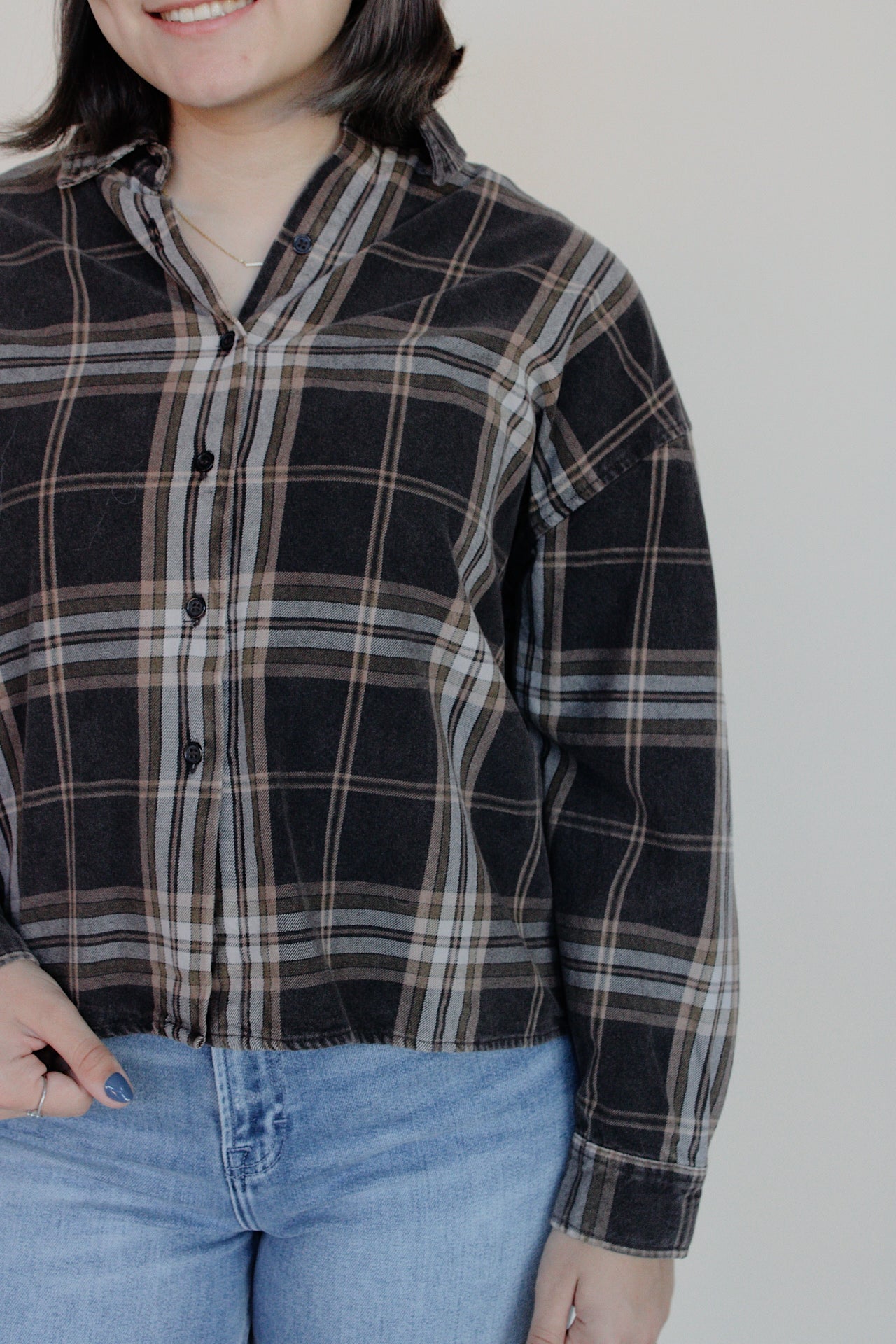 Plaid Button Down