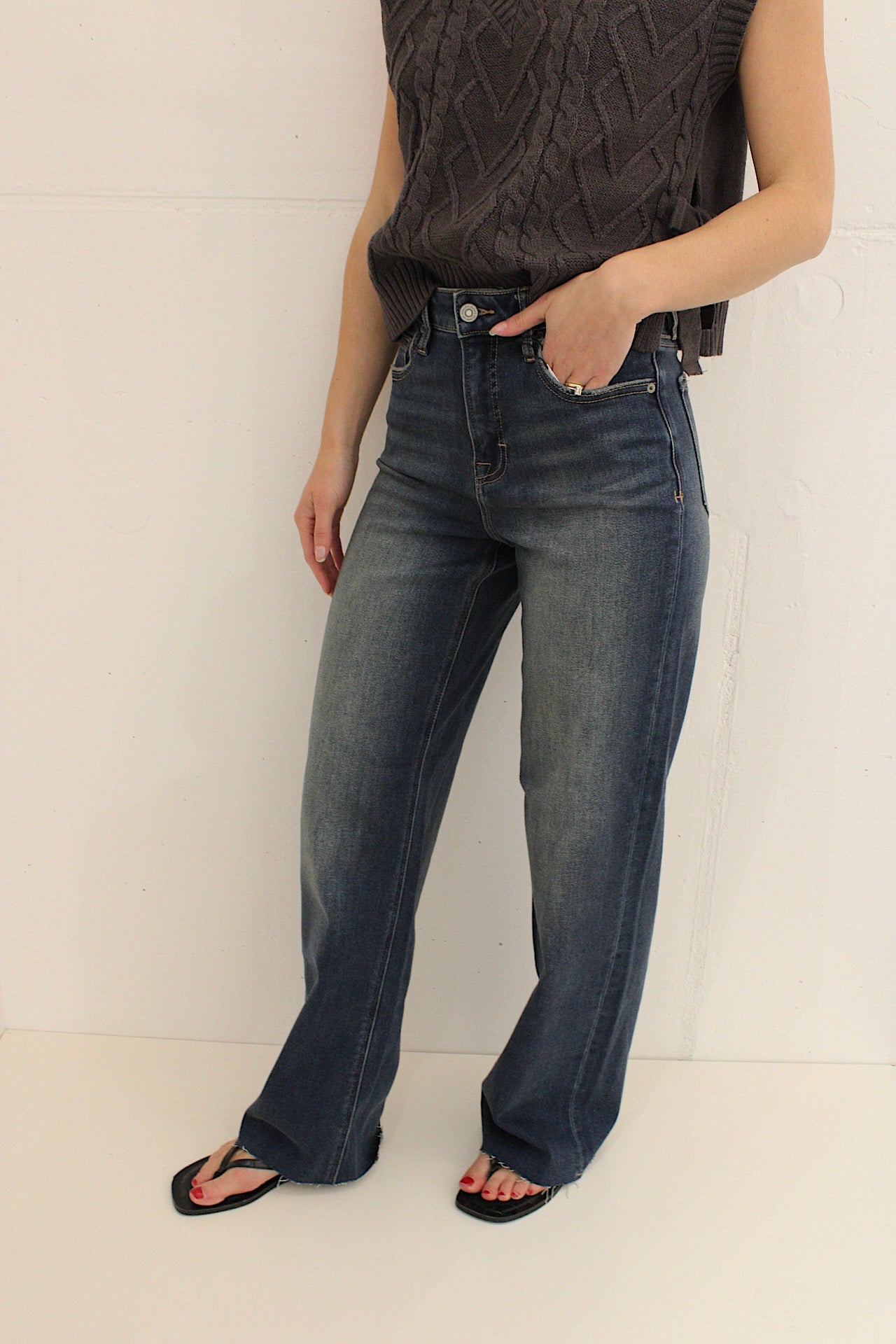 Hidden Vintage Dad Jean - Dark