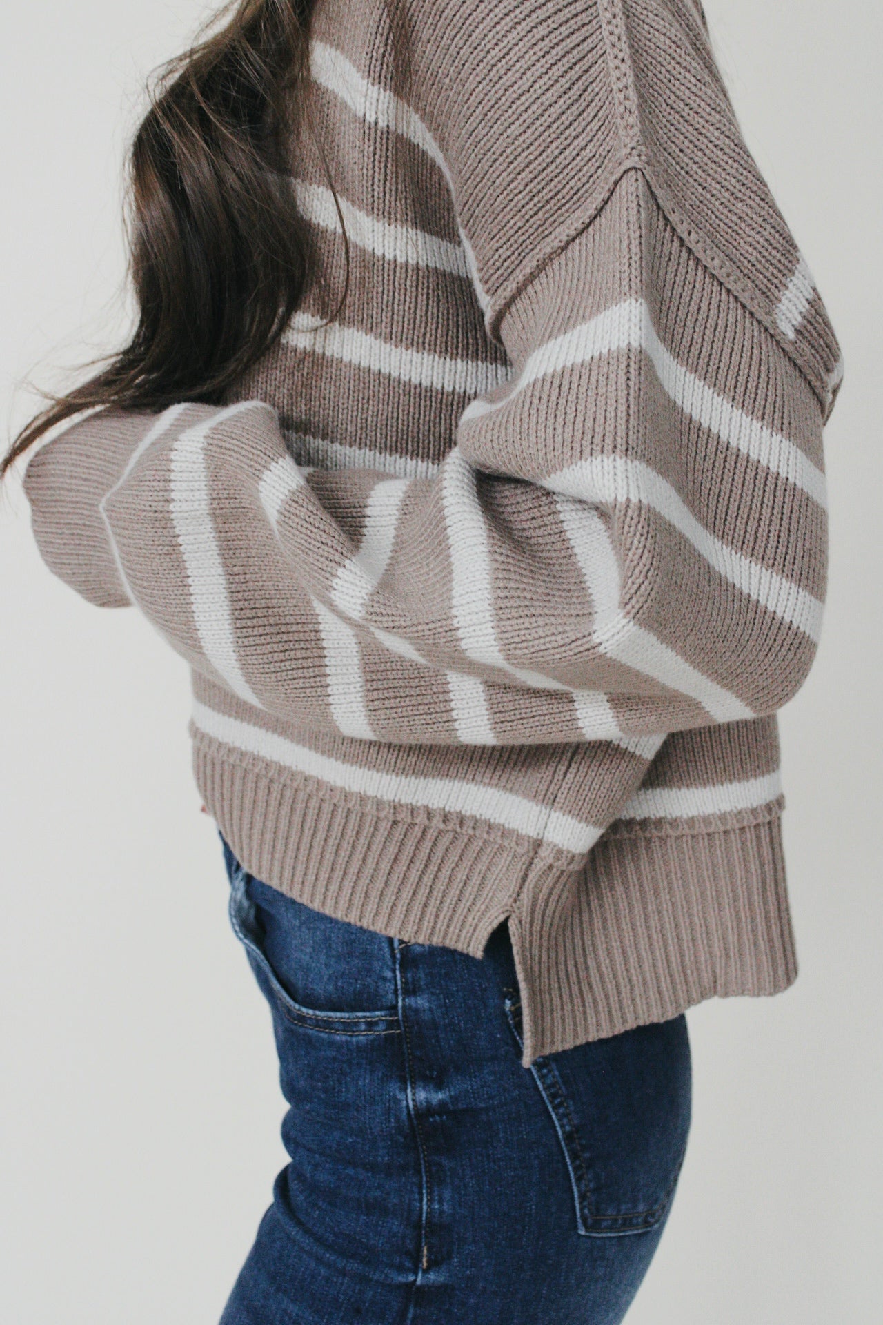 Presley Striped Knit Sweater