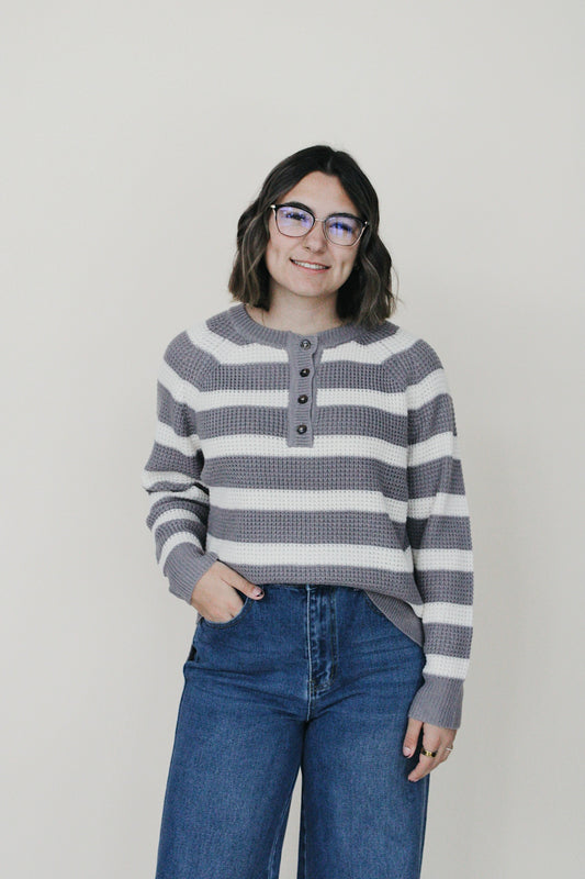 Maggie Henley Waffle Knit