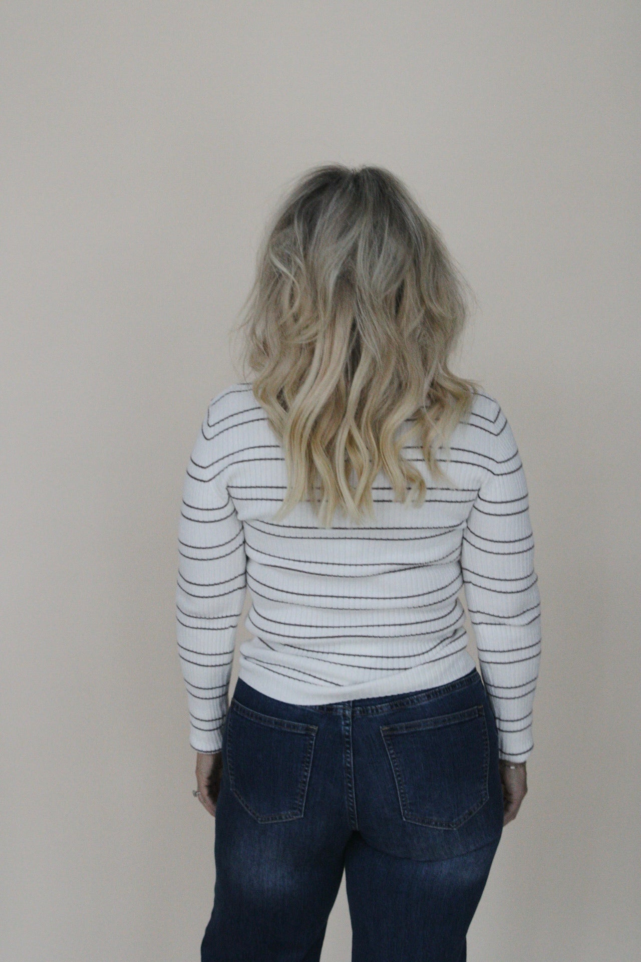 Parker Double Lined Stripe Sweater